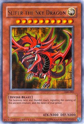 Slifer the Sky Dragon (Ultra Rare) (GBI-001) - American God Cards Limited - Premium Yugioh Single from Konami - Just $24.88! Shop now at Game Crave Tournament Store