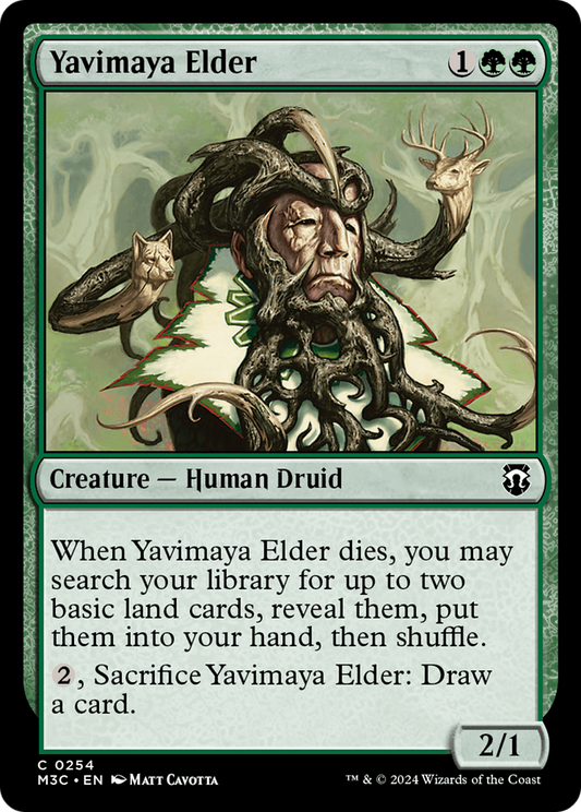Yavimaya Elder (M3C-254) - Modern Horizons 3 Commander - Premium MTG Single from Wizards of the Coast - Just $0.25! Shop now at Game Crave Tournament Store