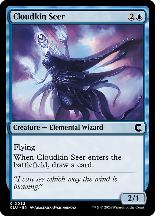 Cloudkin Seer (CLU-082) - Ravnica: Clue Edition - Premium MTG Single from Wizards of the Coast - Just $0.25! Shop now at Game Crave Tournament Store