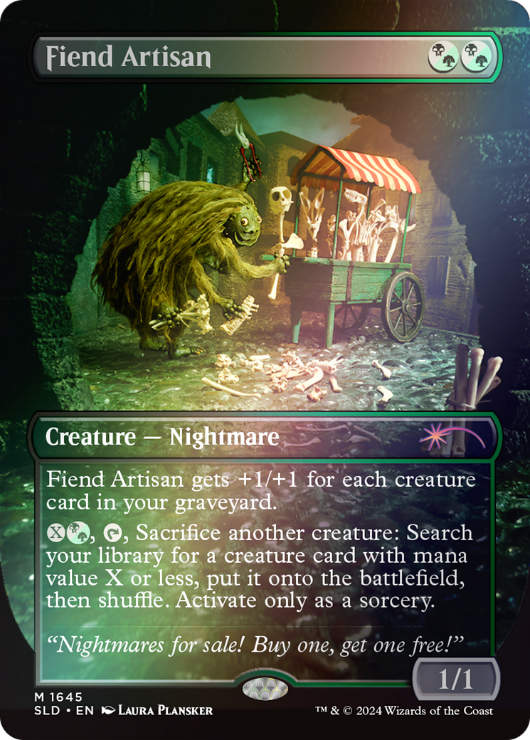 Fiend Artisan (SLD-1645★) - Secret Lair Drop Foil - Premium MTG Single from Wizards of the Coast - Just $6.21! Shop now at Game Crave Tournament Store