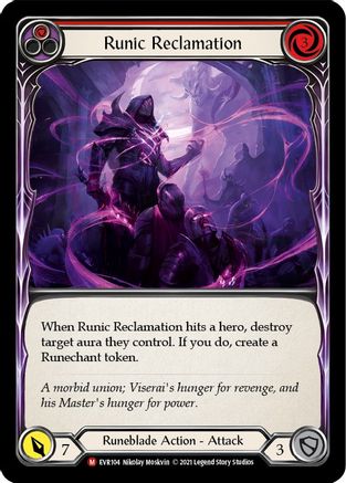 Runic Reclamation (EVR104) - Everfest 1st Edition Rainbow Foil