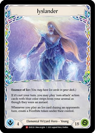 Iyslander (EVR120) - Everfest 1st Edition Rainbow Foil