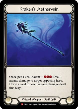 Kraken's Aethervein (EVR121) - Everfest 1st Edition