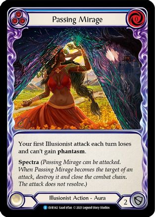 Passing Mirage (EVR142) - Everfest 1st Edition Rainbow Foil