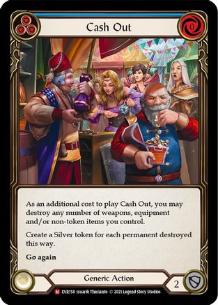 Cash Out (EVR158) - Everfest 1st Edition Rainbow Foil
