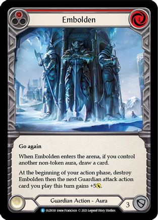 Embolden (Red) (OLD030) - Blitz Deck: Tales of Aria - Oldhim