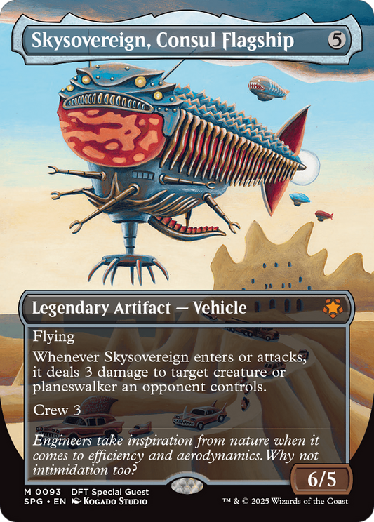 Skysovereign, Consul Flagship (SPG-093) - Special Guests (Borderless) Foil