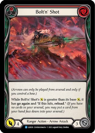 Bolt'n Shot (Red) (LXI026) - Blitz Deck: Tales of Aria - Lexi
