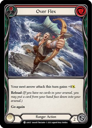 Over Flex (Red) (LXI027) - Blitz Deck: Tales of Aria - Lexi