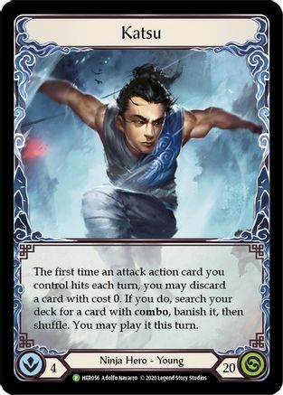 Katsu - HER056 (HER056) - Flesh and Blood: Promo Cards Cold Foil