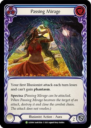 Passing Mirage - LGS094 (LGS094) - Flesh and Blood: Promo Cards Cold Foil