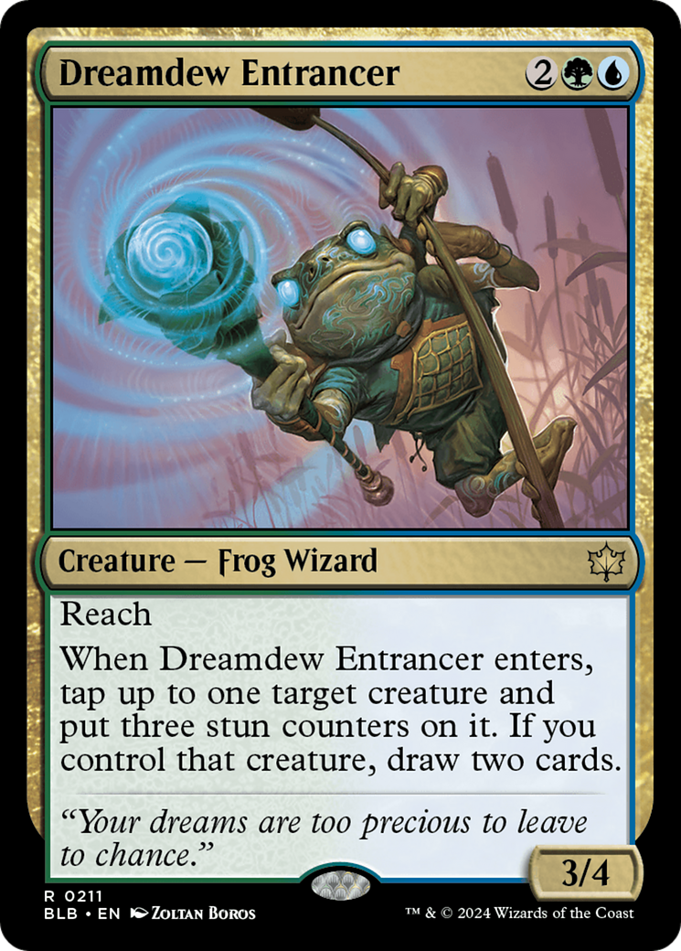 Dreamdew Entrancer (BLB-211) - Bloomburrow - Premium MTG Single from Wizards of the Coast - Just $0.26! Shop now at Game Crave Tournament Store