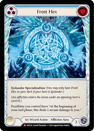 Frost Hex (UPR126) - Uprising Rainbow Foil
