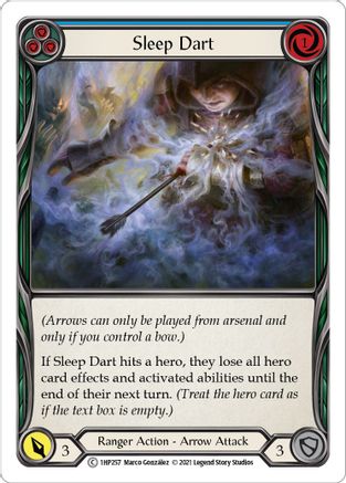 Sleep Dart (Blue) (1HP257) - History Pack Vol.1