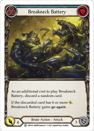 Breakneck Battery (Blue) (1HP018) - History Pack Vol.1