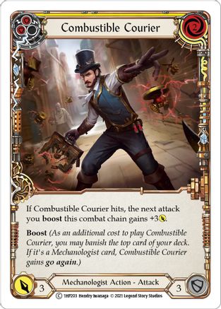 Combustible Courier (Yellow) (1HP203) - History Pack Vol.1