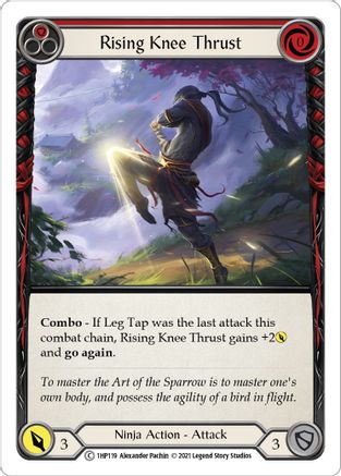 Rising Knee Thrust (Red) (1HP119) - History Pack Vol.1