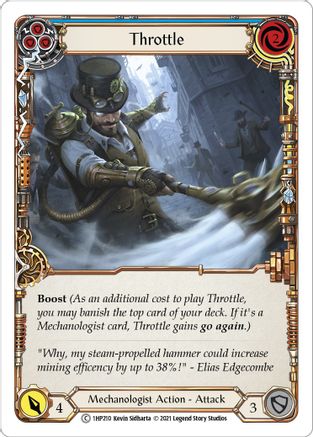 Throttle (Blue) (1HP210) - History Pack Vol.1