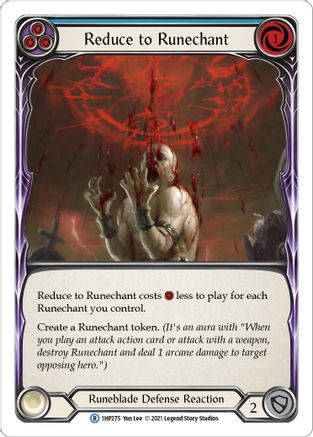 Reduce to Runechant (Blue) (1HP275) - History Pack Vol.1