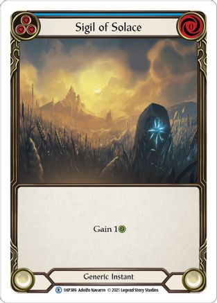 Sigil of Solace (Blue) (1HP389) - History Pack Vol.1