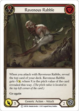 Ravenous Rabble (Red) (1HP393) - History Pack Vol.1