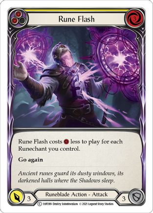 Rune Flash (Yellow) (1HP289) - History Pack Vol.1