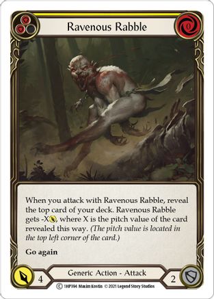 Ravenous Rabble (Yellow) (1HP394) - History Pack Vol.1