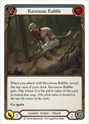 Ravenous Rabble (Blue) (1HP395) - History Pack Vol.1