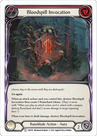 Bloodspill Invocation (Red) (1HP291) - History Pack Vol.1
