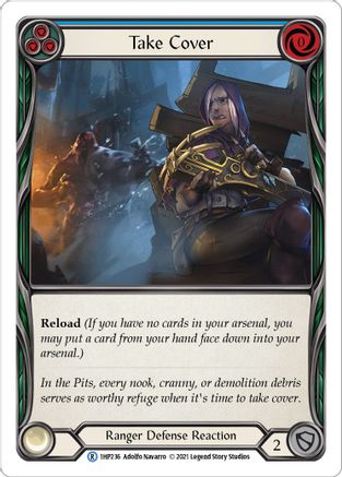 Take Cover (Blue) (1HP236) - History Pack Vol.1