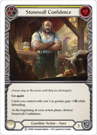 Stonewall Confidence (Yellow) (1HP083) - History Pack Vol.1