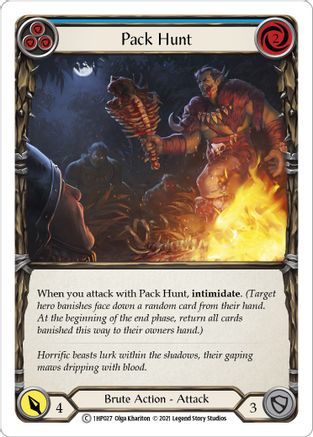 Pack Hunt (Blue) (1HP027) - History Pack Vol.1