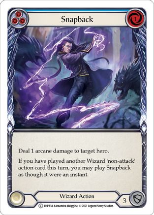 Snapback (Blue) (1HP334) - History Pack Vol.1