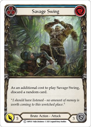 Savage Swing (Blue) (1HP033) - History Pack Vol.1