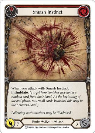 Smash Instinct (Red) (1HP034) - History Pack Vol.1