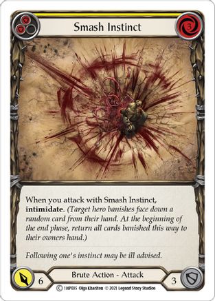 Smash Instinct (Yellow) (1HP035) - History Pack Vol.1