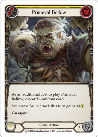 Primeval Bellow (Yellow) (1HP041) - History Pack Vol.1