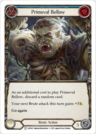 Primeval Bellow (Blue) (1HP042) - History Pack Vol.1