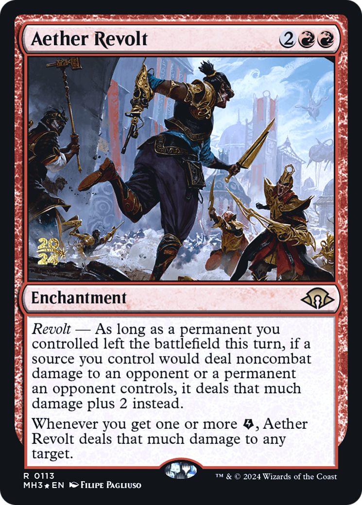 Aether Revolt (PMH3-113S) - Modern Horizons 3 Promos Foil - Premium MTG Single from Wizards of the Coast - Just $0.54! Shop now at Game Crave Tournament Store