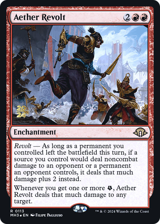 Aether Revolt (PMH3-113S) - Modern Horizons 3 Promos Foil - Premium MTG Single from Wizards of the Coast - Just $0.54! Shop now at Game Crave Tournament Store