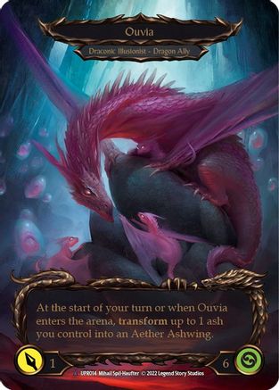 Invoke Ouvia // Ouvia (Marvel) (UPR014) - Uprising Cold Foil