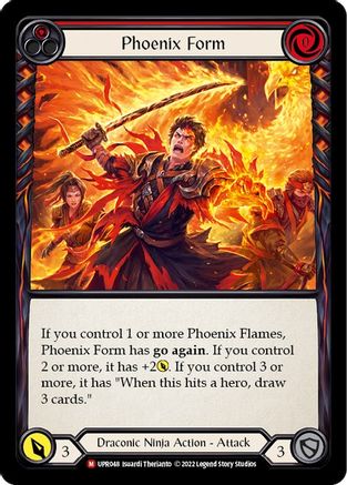 Phoenix Form (UPR048) - Uprising Rainbow Foil