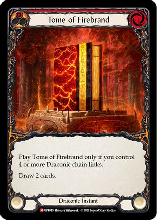 Tome of Firebrand (UPR089) - Uprising Rainbow Foil