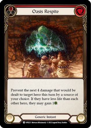 Oasis Respite (Red) (UPR221) - Uprising