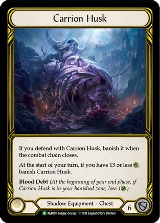 Carrion Husk (Golden) (FAB018) - Flesh and Blood: Promo Cards