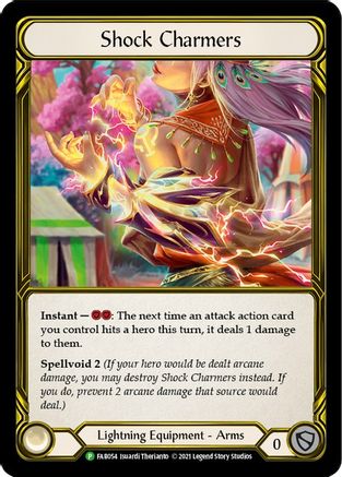 Shock Charmers (Golden) (FAB054) - Flesh and Blood: Promo Cards