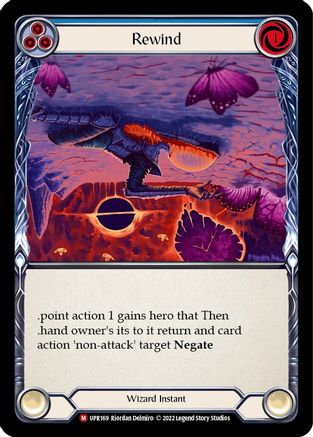 Rewind (Alternate Art) (UPR169) - Uprising Rainbow Foil
