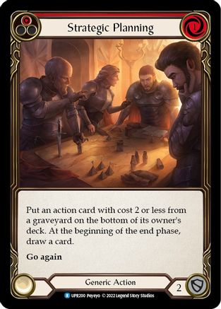 Strategic Planning (Red) (UPR200) - Uprising Rainbow Foil