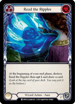 Read the Ripples (Blue) (UPR178) - Uprising Rainbow Foil