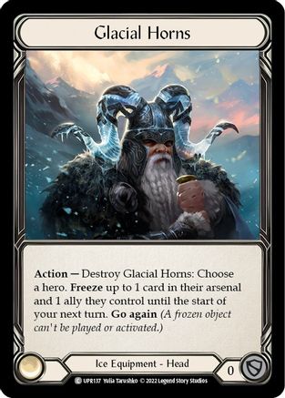 Glacial Horns (UPR137) - Uprising Rainbow Foil